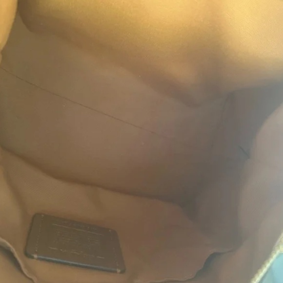 Coach Sierra Satchel Crossbody Signature Canvas Snakeskin Trim 2019 EUC - Picture 7 of 7